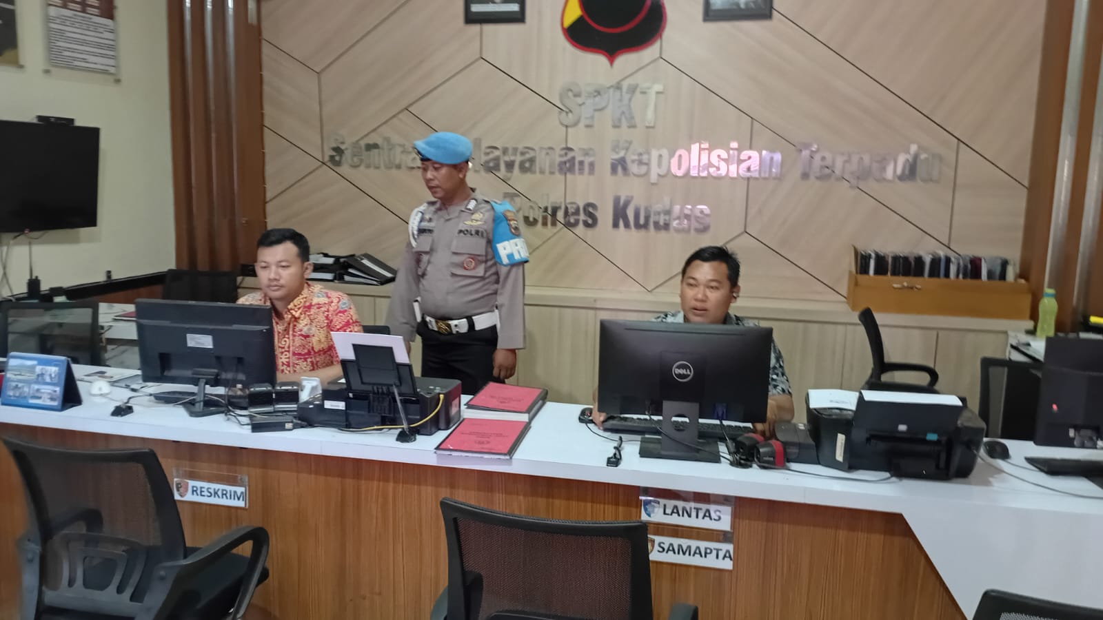 Jaga Integritas dan Profesionalisme, Propam Polres Kudus Awasi Pelayanan SPKT