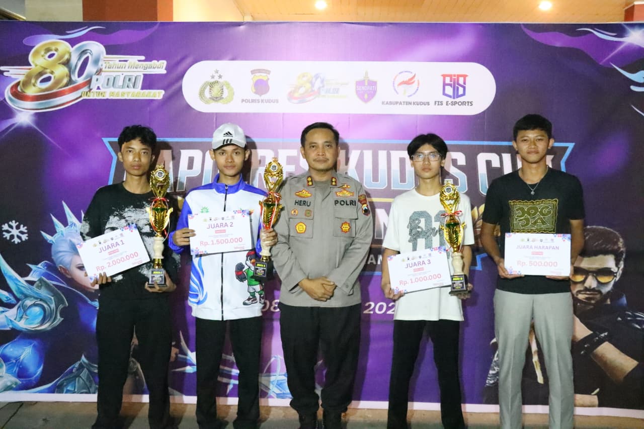 Polres Kudus Kirim Tim E-Sport ke Kapolda Jateng Cup 2026, Bibit Atlet Digital Mulai Bermunculan