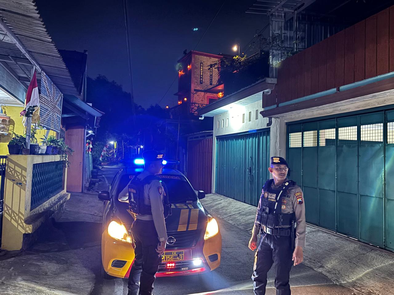 Patroli Malam Satsamapta Polres Kudus Sasar Permukiman Warga, Antisipasi Gangguan Kamtibmas dan 3C